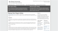 Desktop Screenshot of biodieseluniversity.org